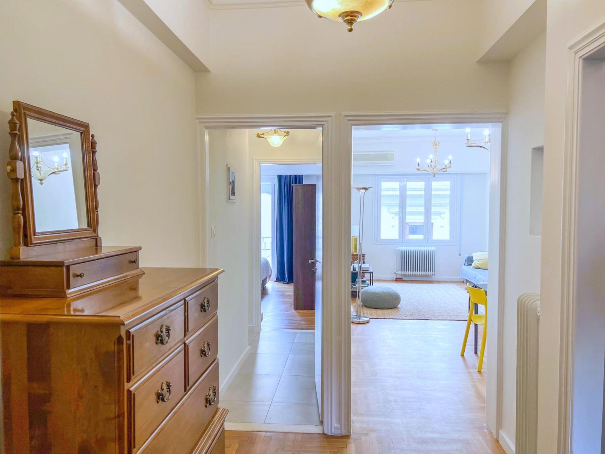 Family Two Bedroom Apartment Benaki アテネ エクステリア 写真