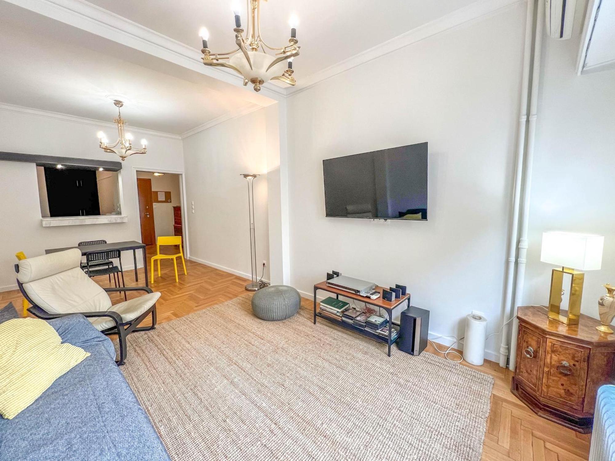 Family Two Bedroom Apartment Benaki アテネ エクステリア 写真